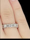 Baguette and brilliant cut diamond eternity ring SKU: 7515 DBGEMS - image 2