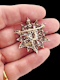 Antique diamond flower brooch/pendant/tiara SKU: 7522 DBGEMS - image 2