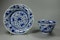 Chinese blue and white teabowl and saucer, Kangxi (1662-1722) - image 1