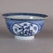 Exceptional Chinese blue and white klaptmuts bowl, Kangxi (1662-1722) - image 1