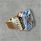 Stunning Vintage Blue Spinel Ring - image 5