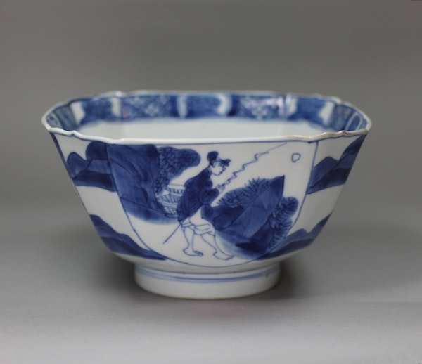 Chinese blue and white bowl, Kangxi (1662-1722) - image 1