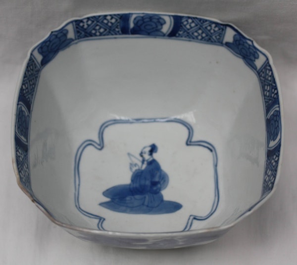 Chinese blue and white bowl, Kangxi (1662-1722) - image 4