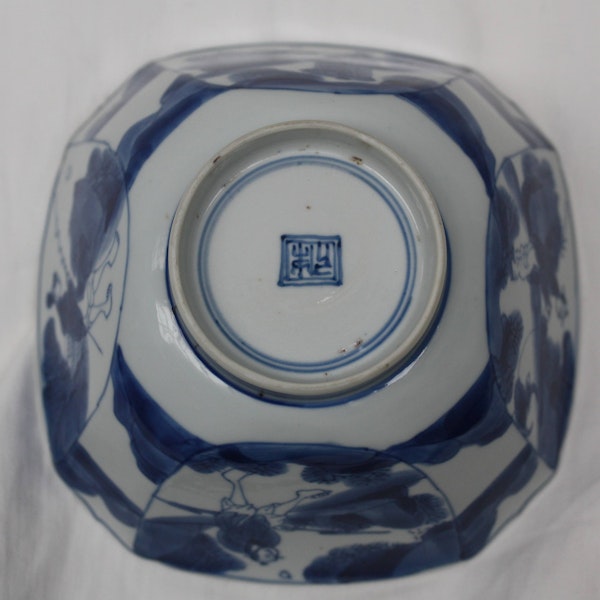 Chinese blue and white bowl, Kangxi (1662-1722) - image 2