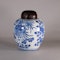 Chinese blue and white ovoid vase, Kangxi (1662-1722) - image 1