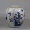 Chinese blue and white ginger jar with pierced wooden cover, Kangxi (1662-1722) - image 10