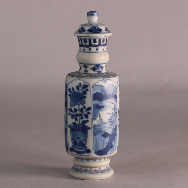 Chinese blue and white lidded Vung Tau cargo vase, c.1690 - image 1