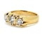 Vintage 3 stone diamond ring - image 2