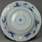 Chinese blue and white moulded plate, Kangxi (1662-1722) - image 2