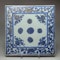 Chinese blue and white tile, 18th century - image 1