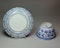 Chinese blue and white bowl and saucer, Kangxi (1662-1722) - image 2