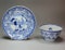 Chinese blue and white bowl and saucer, Kangxi (1662-1722) - image 1