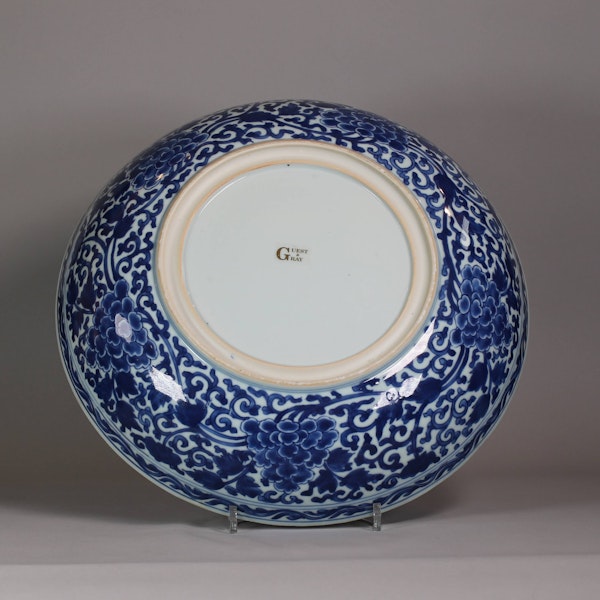 Chinese blue and white plate, Kangxi (1662-1722) - image 2