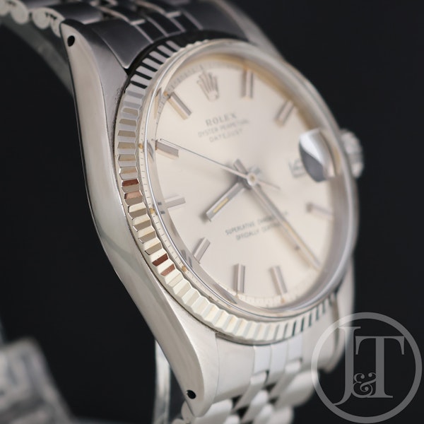 Rolex Datejust 1601 Sigma Dial Wide Boy Jubilee 1975 - image 4