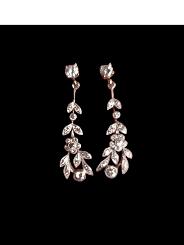 Belle epoque diamond drop earrings SKU: 7570 DBGEMS - image 2