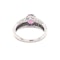 Modern Pink Sapphire, 1.57 Carats Diamond and Platinum Ring, Circa 2009 - image 6