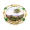 Antique Swiss Enamel and Gold Brooch, Circa 1840 - image 2