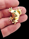 David Morris novelty Frog brooch SKU: 7604 DBGEMS - image 3