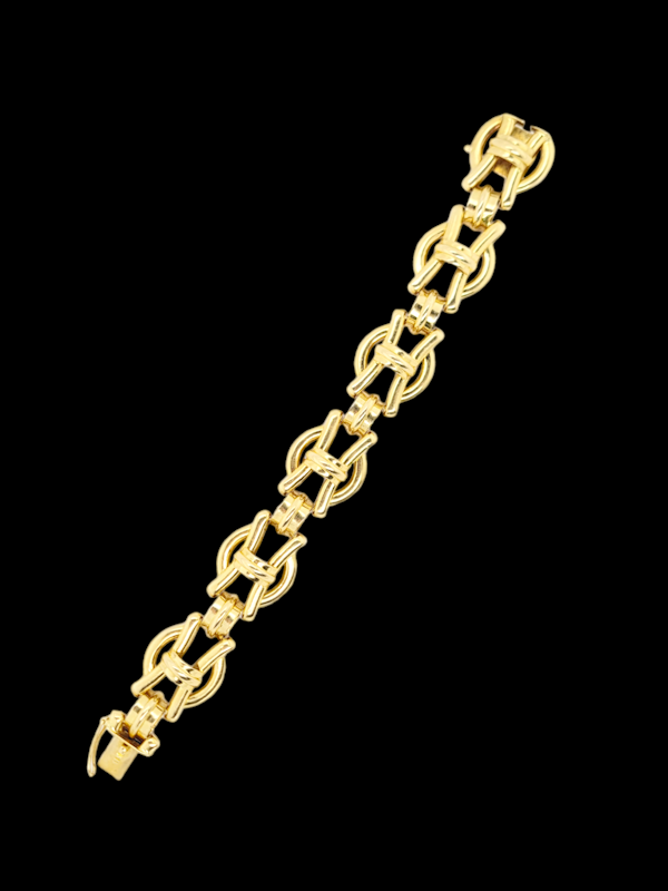 18ct gold vintage day wear bracelet SKU: 7602 DBGEMS - image 1