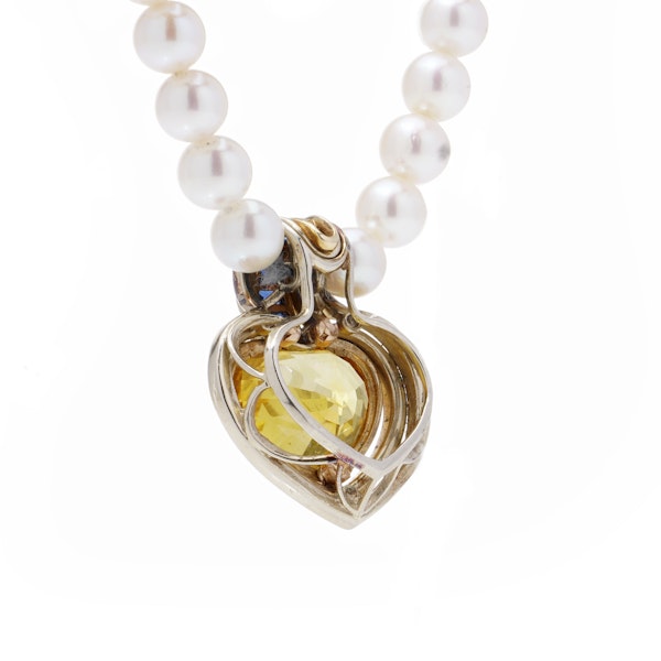 Van Cleef & Arpels 18kt Gold Pearl Necklace - image 6