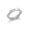 Montblanc 18kt white gold diamond band ring. - image 2