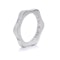 Montblanc 18kt white gold diamond band ring. - image 4