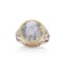 Victorian 15kt gold rose-cut diamond ring - image 2