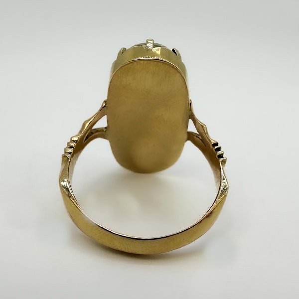 Antique Large Moonstone Ring. Saddingtons 375 - image 4