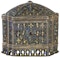 ANTIQUE ARMENIAN JEWELLED & ENAMELLED SILVER CASKET WITH POLYCHROME CLOISONNE ENAMEL & DOMED & HINGED COVER – 18TH CENTURY - image 2