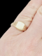 Ladies 9ct gold signet ring SKU: 7628 DBGEMS - image 2