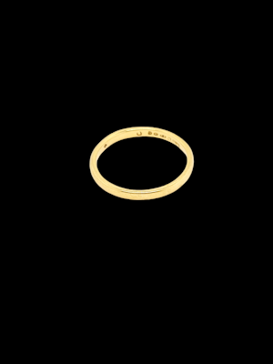 22ct gold wedding band SKU: 7618 DBGEMS