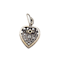 Antique diamond heart pendant SKU: 7617 DBGEMS - image 3