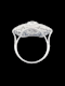 Art deco diamond swirl dress ring SKU: 7613 DBGEMS - image 3