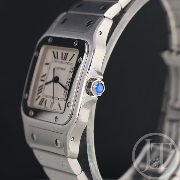 Cartier Santos 1564 Galbee 29mm Steel Mid Size - image 5