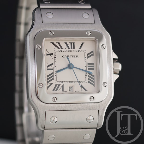 Cartier Santos 1564 Galbee 29mm Steel Mid Size - image 3