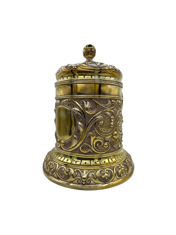 Large Russian silver guild tankard, St Petersburg 1860. - image 6