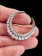 Antique diamond crescent brooch, pendant SKU: 7644 DBGEMS - image 2