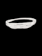 Cool three row diamond white gold bangle SKU: 7639 DBGEMS - image 1