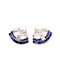 Cool art deco natural pearl, sapphire and diamond earrings SKU: 7633 DBGEMS - image 3