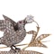 Victorian 18kt yellow and pink gold and silver bird brooch - image 7