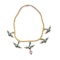 Victorian 20kt. yellow gold and enamel necklace - image 8