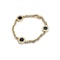 Bvlgari Link Bracelet in 18kt Yellow Gold and Black Onyx plaques - image 9