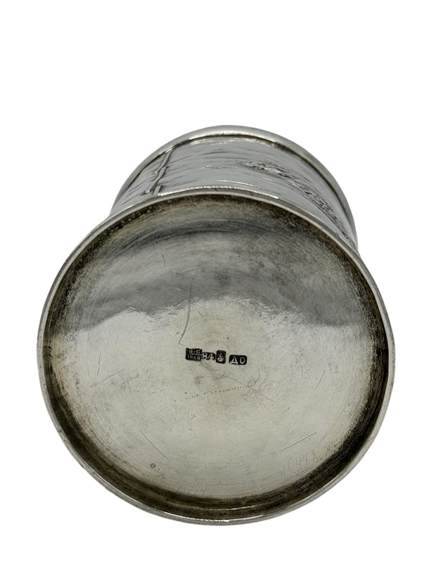 Antique Russian silver trompe l'oeil honey pot, Moscow 1868 - image 7