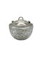 Antique Russian silver and cut glass trompe l'oeil caviar bowl, Moscow c.1860. - image 3