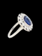 Vintage art deco sapphire and diamond engagement ring SKU: 7647 DBGEMS - image 2