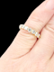 Yellow gold diamond full hoop eternity band SKU: 7650 DBGEMS - image 2