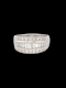 Half hoop diamond and baguette diamond ring SKU: 7651 DBGEMS - image 1