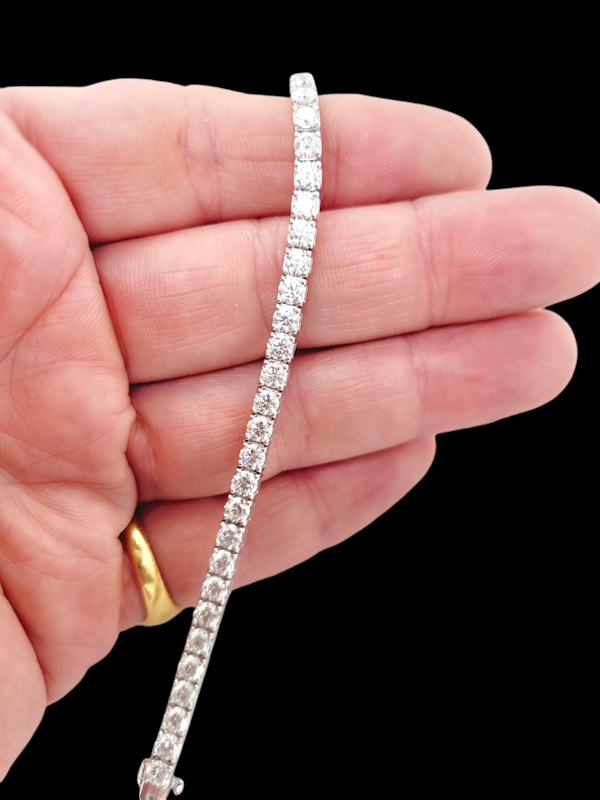 8.16ct diamond line bracelet SKU: 7655 DBGEMS - image 2