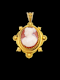 Archaeological revival cameo pendant SKU: 7667 DBGEMS - image 1