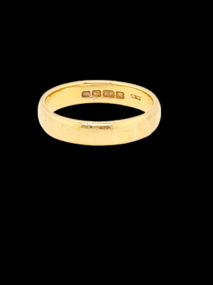 22ct gold wedding band SKU: 7670 DBGEMS